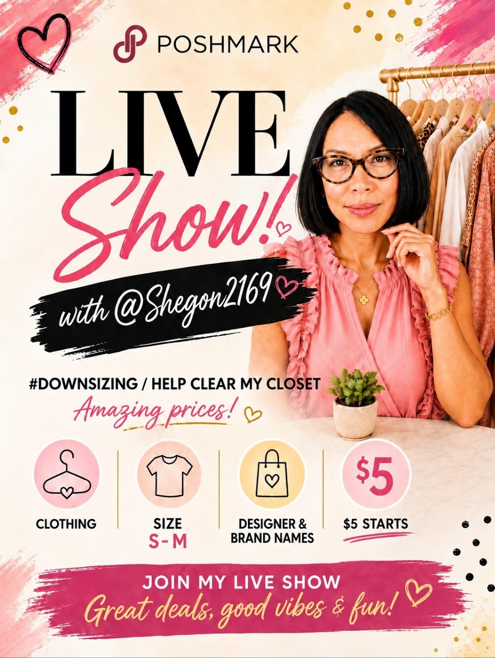 Live Show Flyer